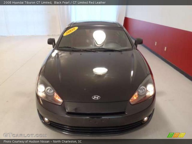 Black Pearl / GT Limited Red Leather 2008 Hyundai Tiburon GT Limited