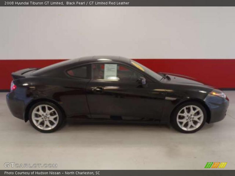 Black Pearl / GT Limited Red Leather 2008 Hyundai Tiburon GT Limited