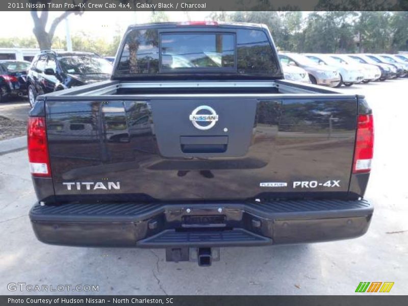 Galaxy Black / Charcoal 2011 Nissan Titan Pro-4X Crew Cab 4x4