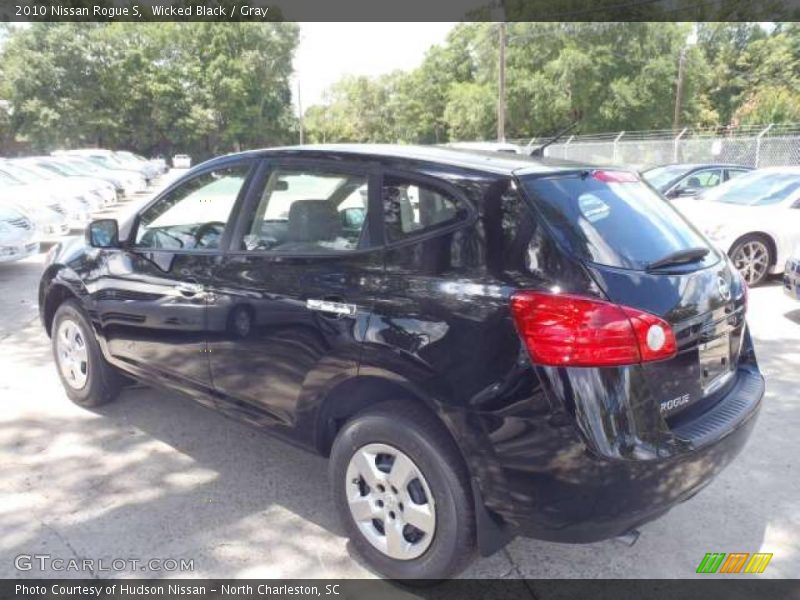 Wicked Black / Gray 2010 Nissan Rogue S