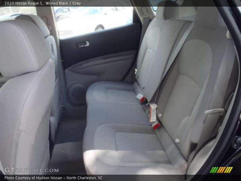 Wicked Black / Gray 2010 Nissan Rogue S