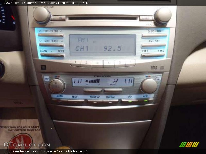 Aloe Green Metallic / Bisque 2007 Toyota Camry XLE V6
