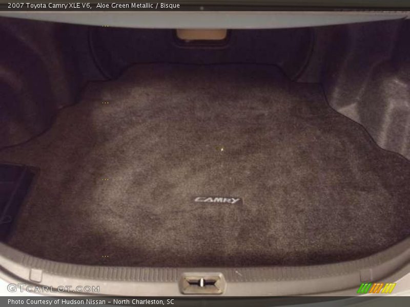 Aloe Green Metallic / Bisque 2007 Toyota Camry XLE V6