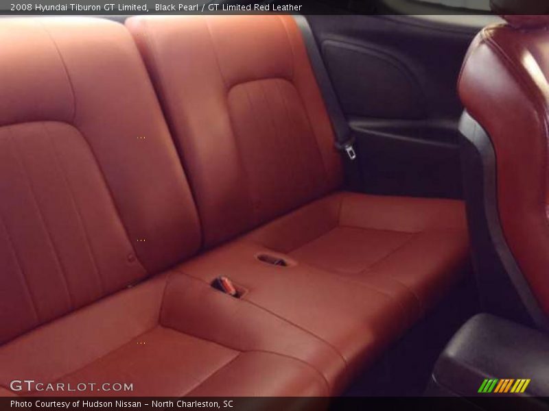 Black Pearl / GT Limited Red Leather 2008 Hyundai Tiburon GT Limited