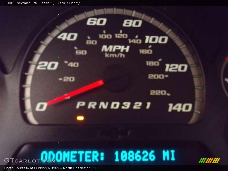 Black / Ebony 2006 Chevrolet TrailBlazer SS
