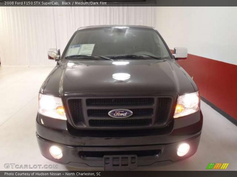 Black / Medium/Dark Flint 2008 Ford F150 STX SuperCab