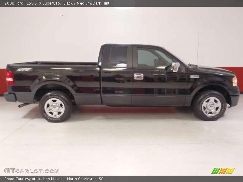 Black / Medium/Dark Flint 2008 Ford F150 STX SuperCab