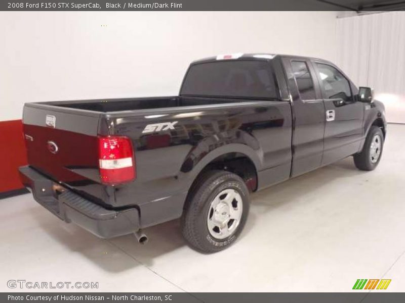 Black / Medium/Dark Flint 2008 Ford F150 STX SuperCab