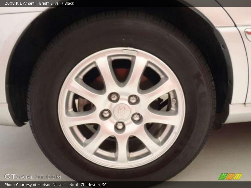 Bright Silver / Black 2008 Kia Amanti