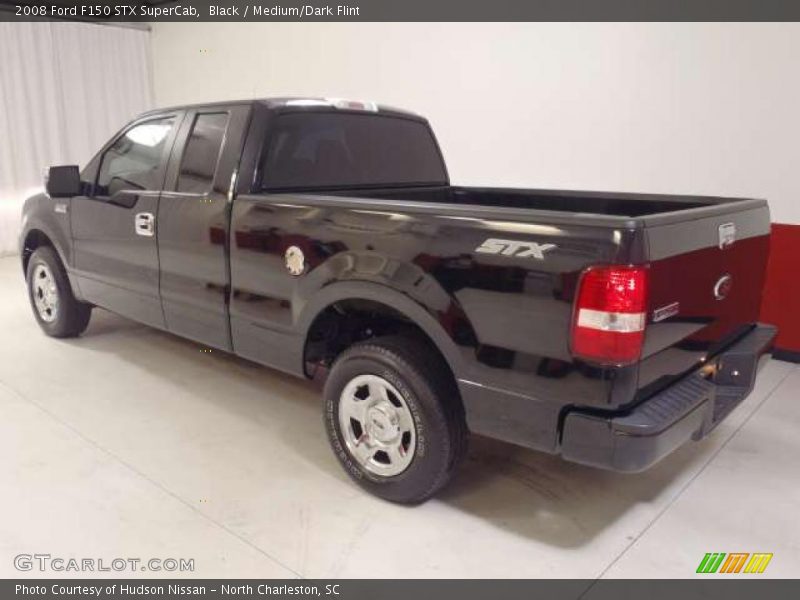 Black / Medium/Dark Flint 2008 Ford F150 STX SuperCab