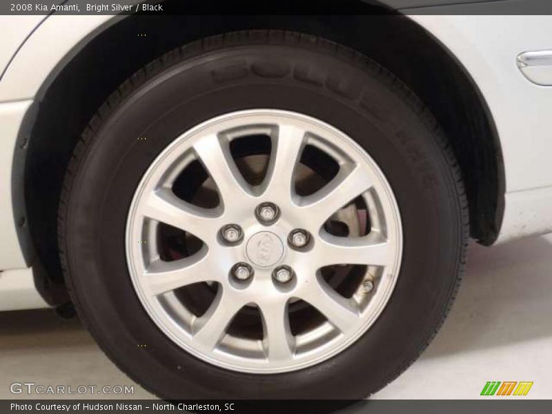 Bright Silver / Black 2008 Kia Amanti