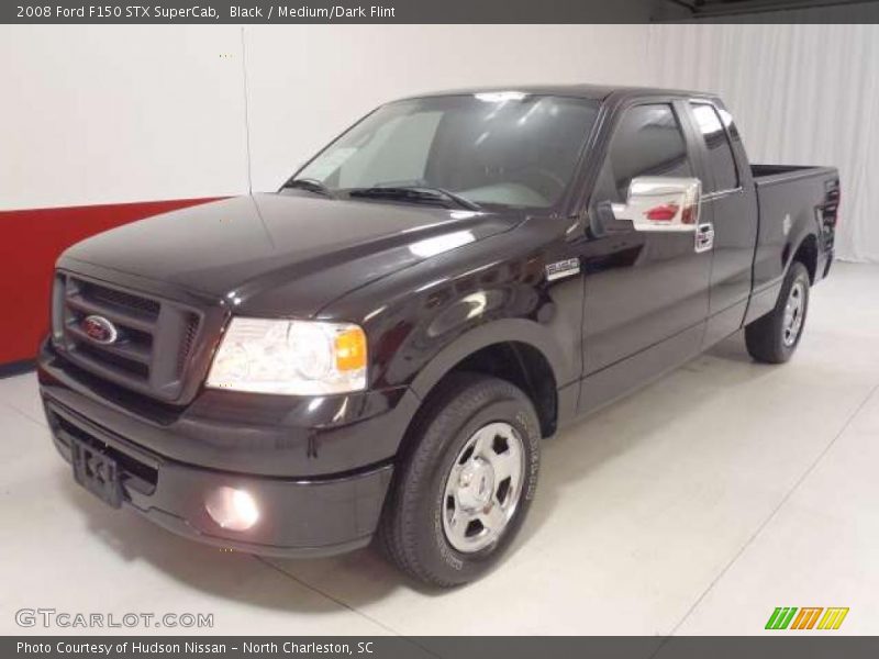 Black / Medium/Dark Flint 2008 Ford F150 STX SuperCab