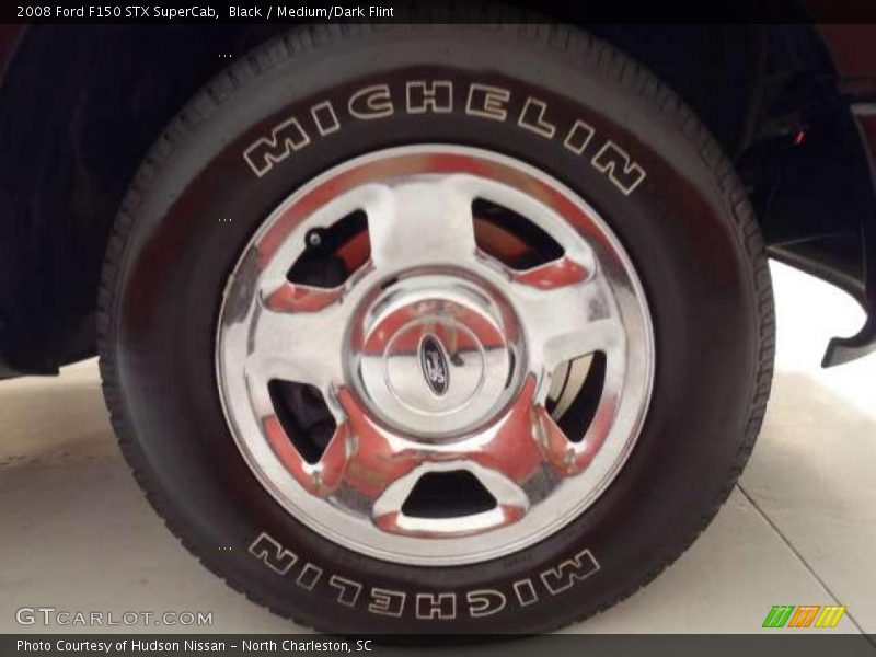 Black / Medium/Dark Flint 2008 Ford F150 STX SuperCab
