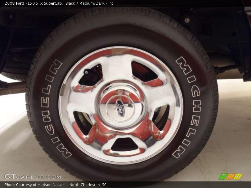 Black / Medium/Dark Flint 2008 Ford F150 STX SuperCab