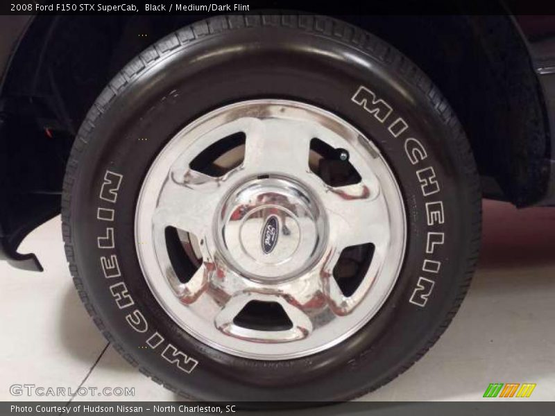 Black / Medium/Dark Flint 2008 Ford F150 STX SuperCab