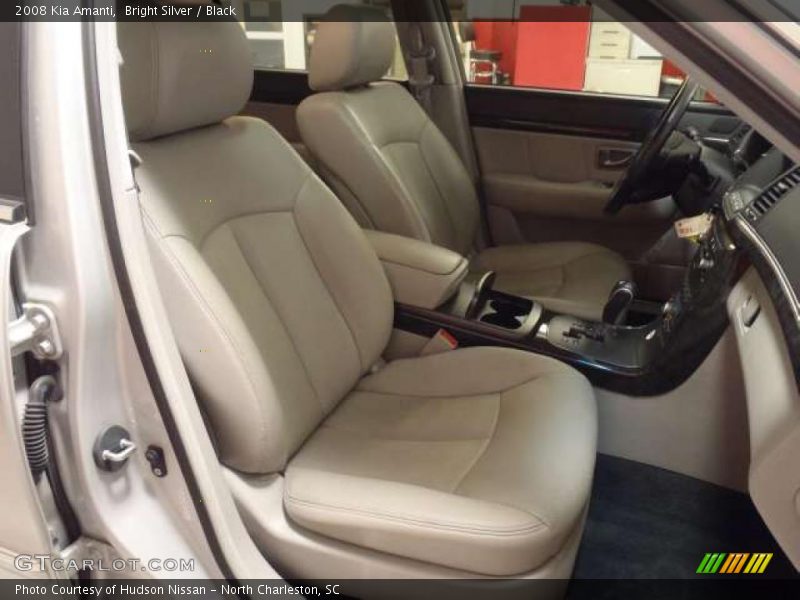 Bright Silver / Black 2008 Kia Amanti