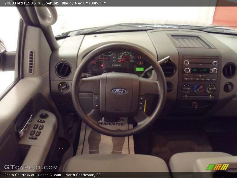 Black / Medium/Dark Flint 2008 Ford F150 STX SuperCab