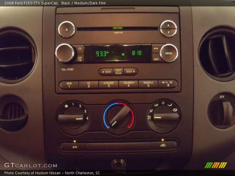 Black / Medium/Dark Flint 2008 Ford F150 STX SuperCab