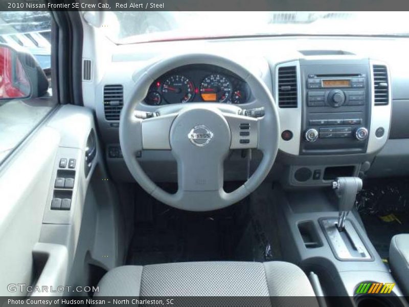 Red Alert / Steel 2010 Nissan Frontier SE Crew Cab