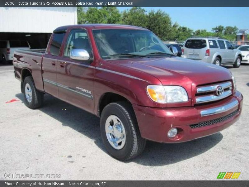 Salsa Red Pearl / Light Charcoal 2006 Toyota Tundra SR5 Access Cab
