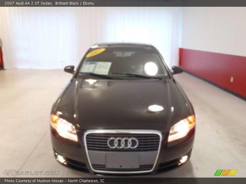 Brilliant Black / Ebony 2007 Audi A4 2.0T Sedan