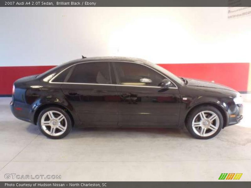 Brilliant Black / Ebony 2007 Audi A4 2.0T Sedan