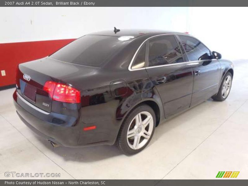 Brilliant Black / Ebony 2007 Audi A4 2.0T Sedan