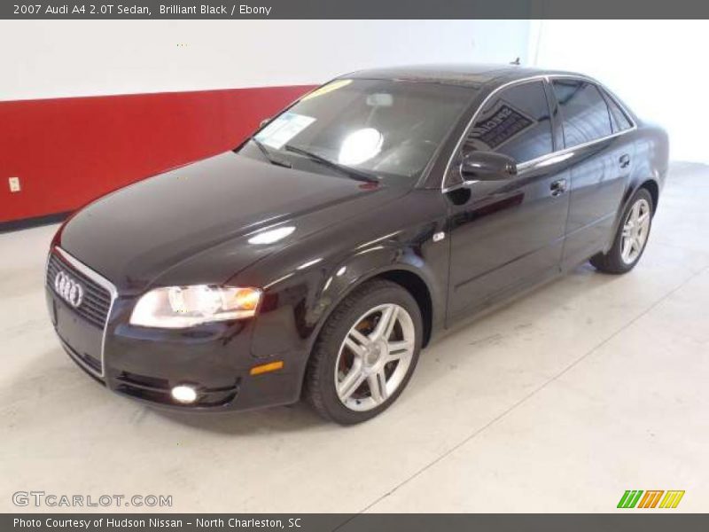 Brilliant Black / Ebony 2007 Audi A4 2.0T Sedan