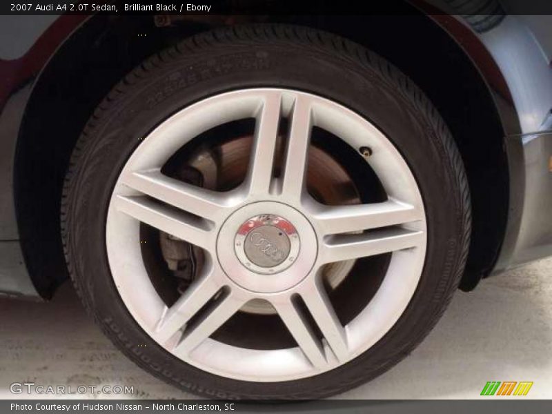 Brilliant Black / Ebony 2007 Audi A4 2.0T Sedan