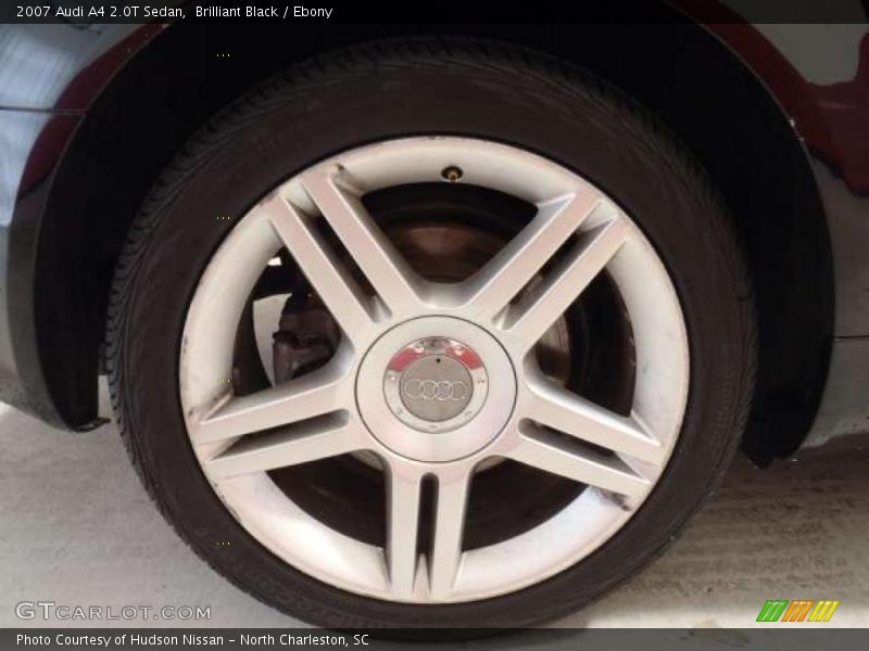 Brilliant Black / Ebony 2007 Audi A4 2.0T Sedan