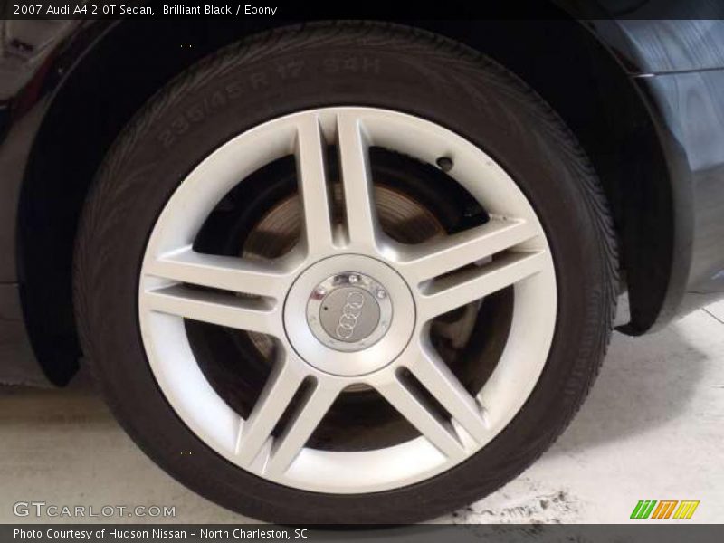 Brilliant Black / Ebony 2007 Audi A4 2.0T Sedan