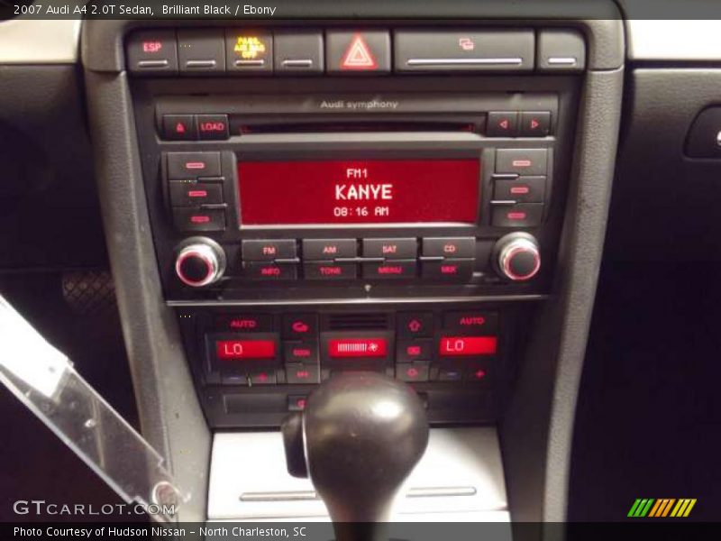 Brilliant Black / Ebony 2007 Audi A4 2.0T Sedan