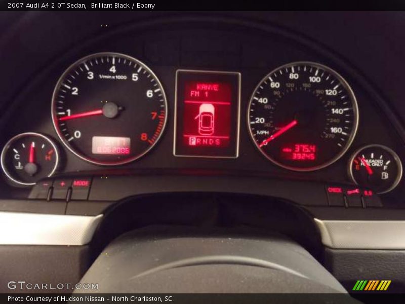 Brilliant Black / Ebony 2007 Audi A4 2.0T Sedan