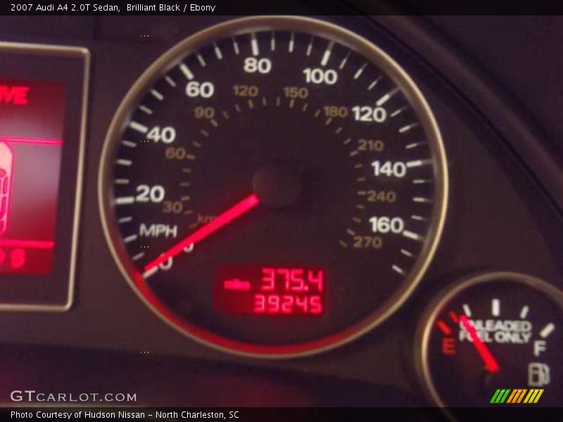 Brilliant Black / Ebony 2007 Audi A4 2.0T Sedan