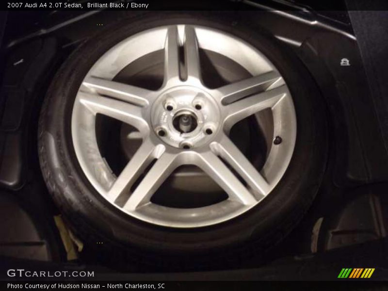 Brilliant Black / Ebony 2007 Audi A4 2.0T Sedan