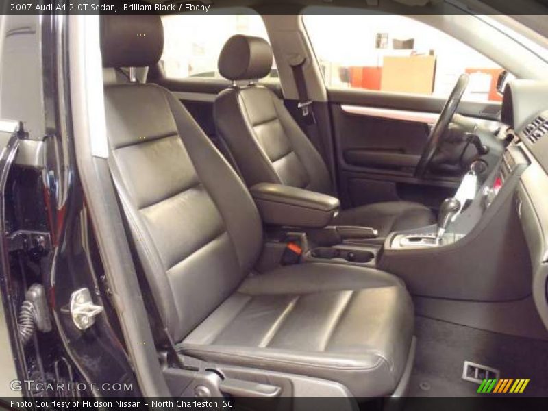 Brilliant Black / Ebony 2007 Audi A4 2.0T Sedan