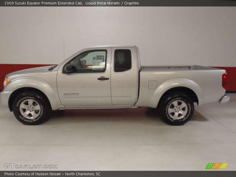 Liquid Metal Metallic / Graphite 2009 Suzuki Equator Premium Extended Cab