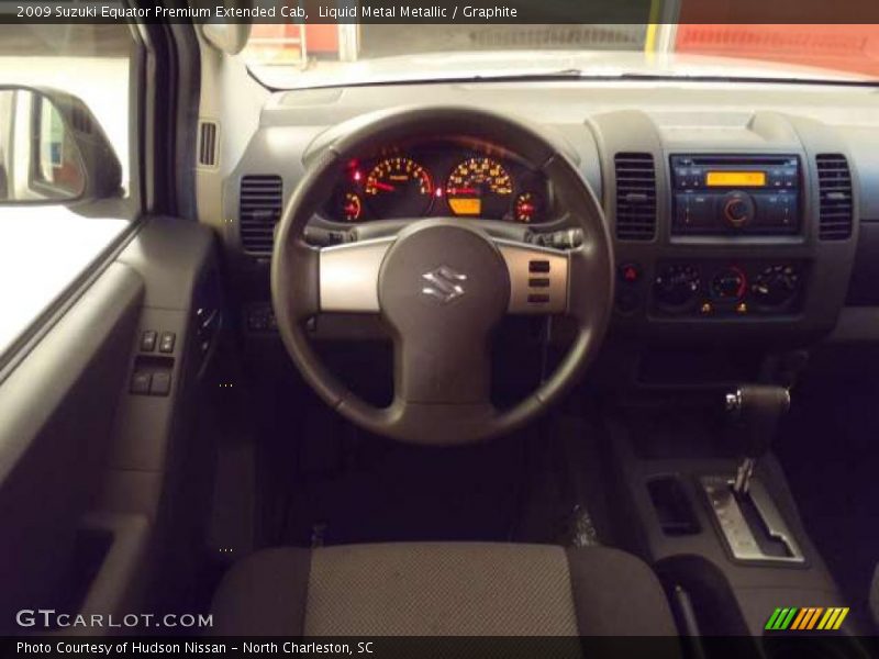 Liquid Metal Metallic / Graphite 2009 Suzuki Equator Premium Extended Cab