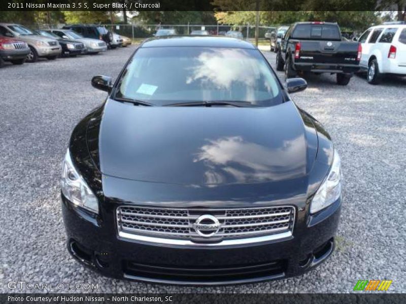 Super Black / Charcoal 2011 Nissan Maxima 3.5 S