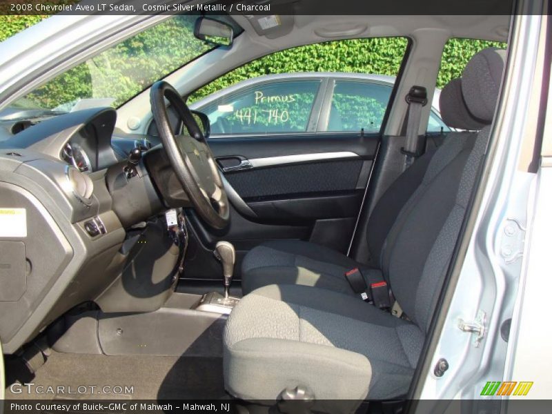 Cosmic Silver Metallic / Charcoal 2008 Chevrolet Aveo LT Sedan