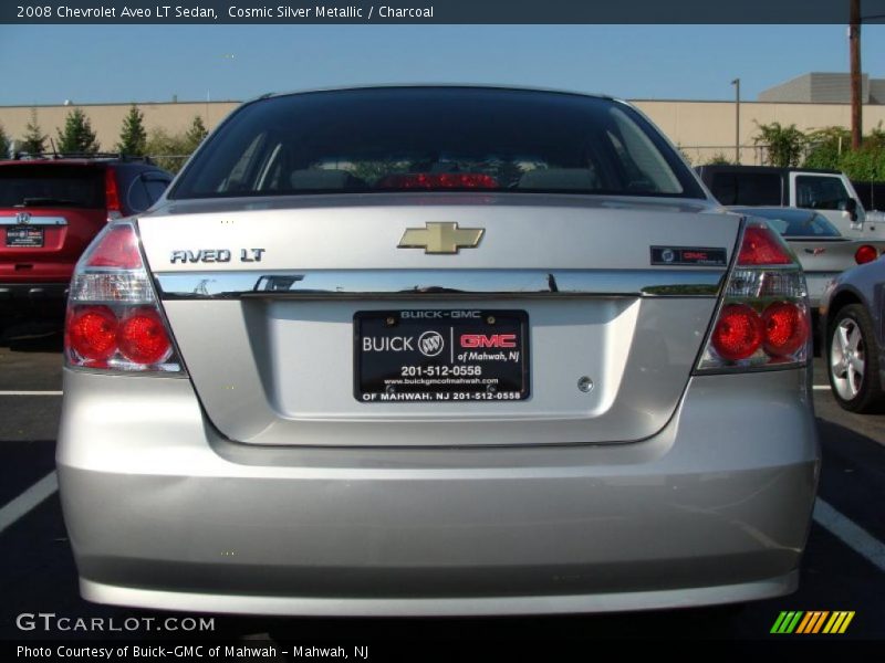 Cosmic Silver Metallic / Charcoal 2008 Chevrolet Aveo LT Sedan
