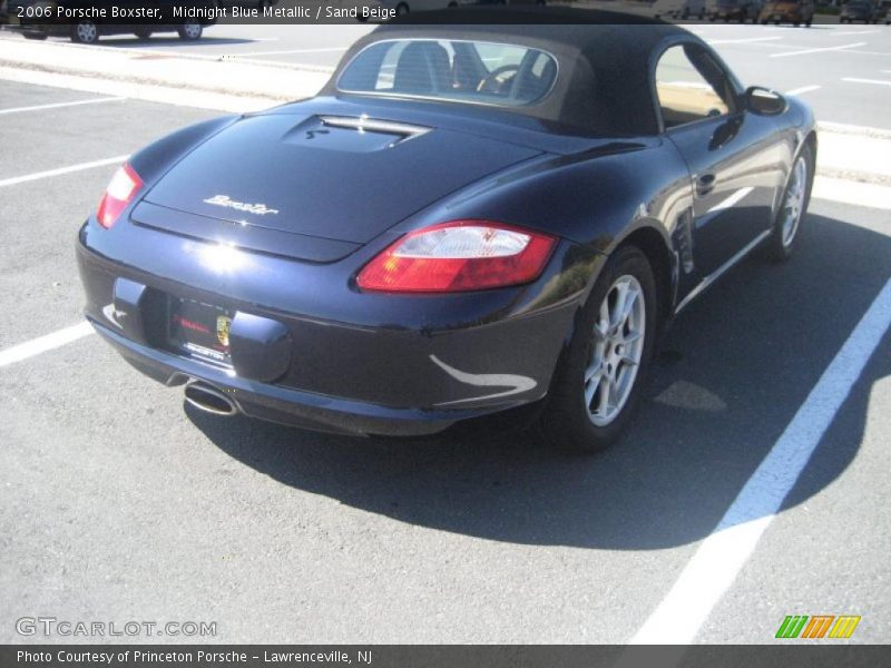 Midnight Blue Metallic / Sand Beige 2006 Porsche Boxster