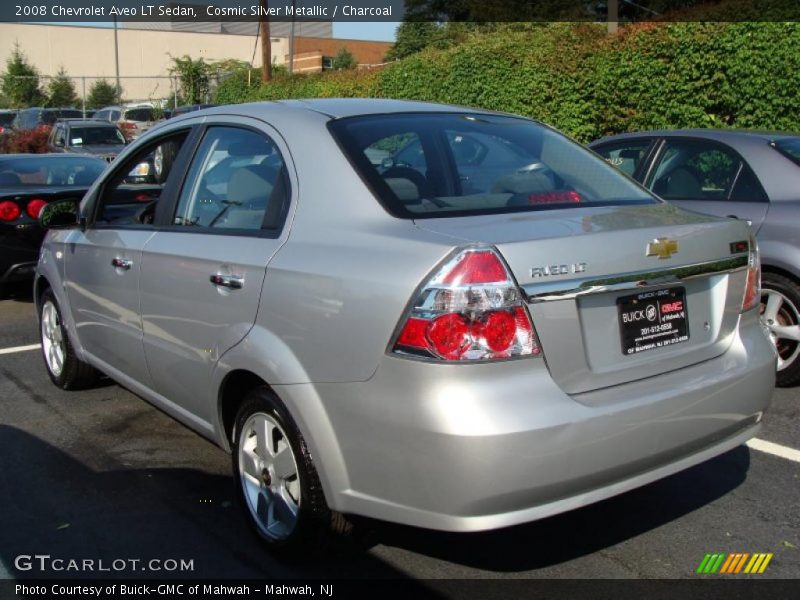 Cosmic Silver Metallic / Charcoal 2008 Chevrolet Aveo LT Sedan