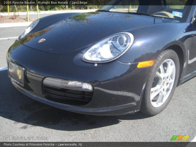 Midnight Blue Metallic / Sand Beige 2006 Porsche Boxster