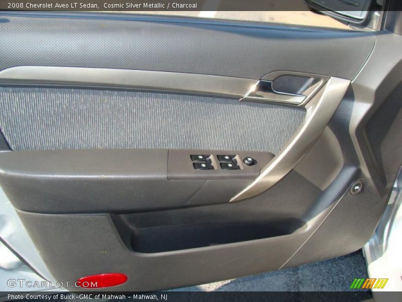 Cosmic Silver Metallic / Charcoal 2008 Chevrolet Aveo LT Sedan