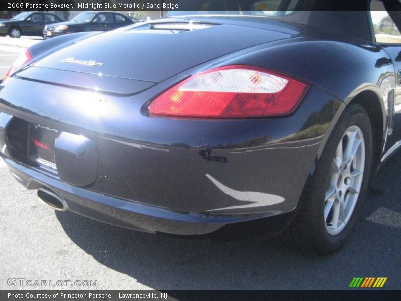 Midnight Blue Metallic / Sand Beige 2006 Porsche Boxster