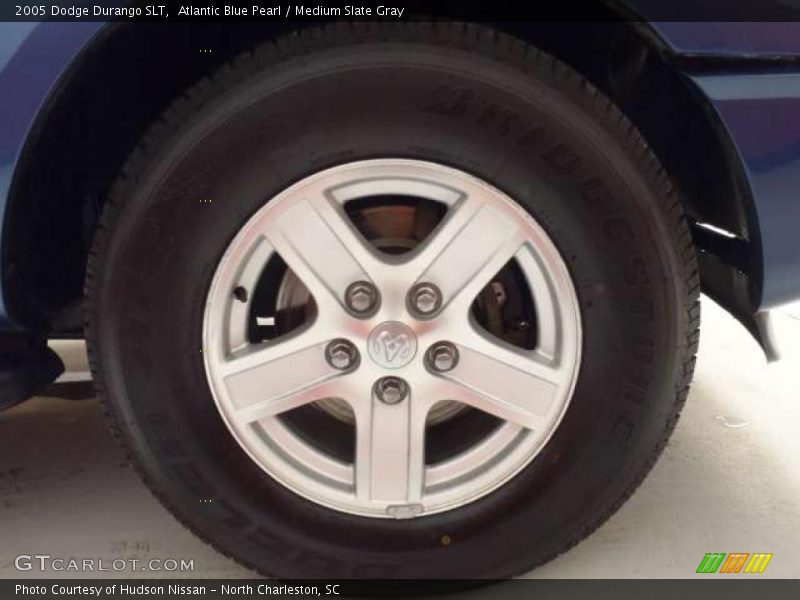 Atlantic Blue Pearl / Medium Slate Gray 2005 Dodge Durango SLT