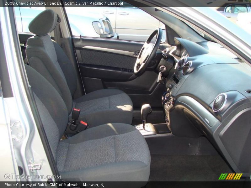 Cosmic Silver Metallic / Charcoal 2008 Chevrolet Aveo LT Sedan