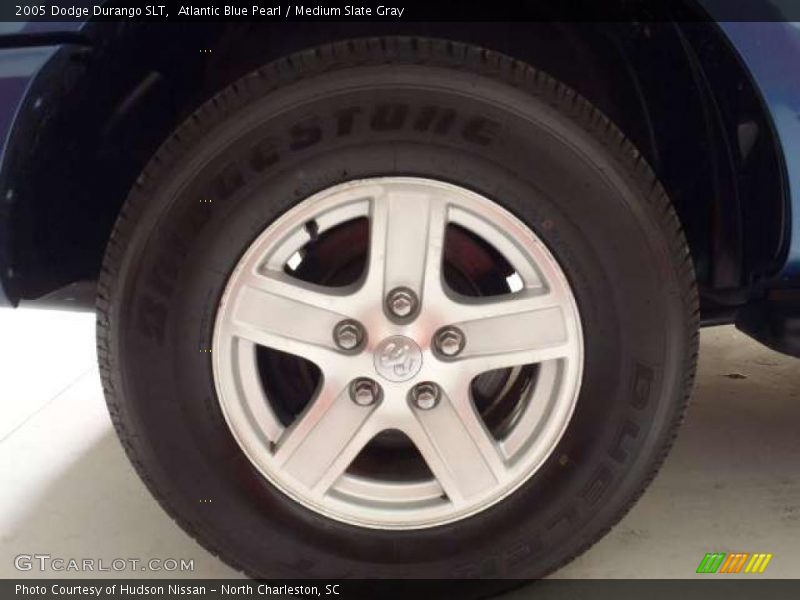 Atlantic Blue Pearl / Medium Slate Gray 2005 Dodge Durango SLT