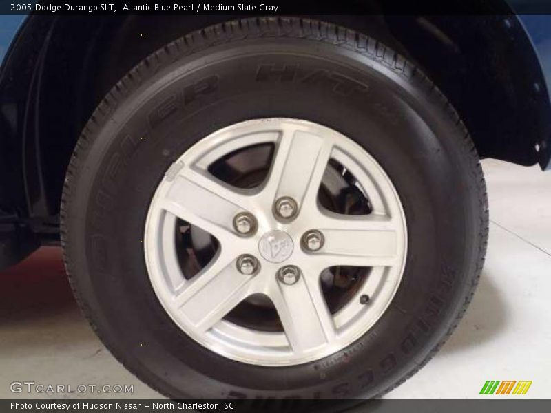 Atlantic Blue Pearl / Medium Slate Gray 2005 Dodge Durango SLT